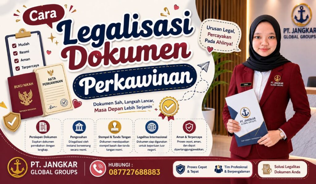 Cara Legalisasi Dokumen Perkawinan