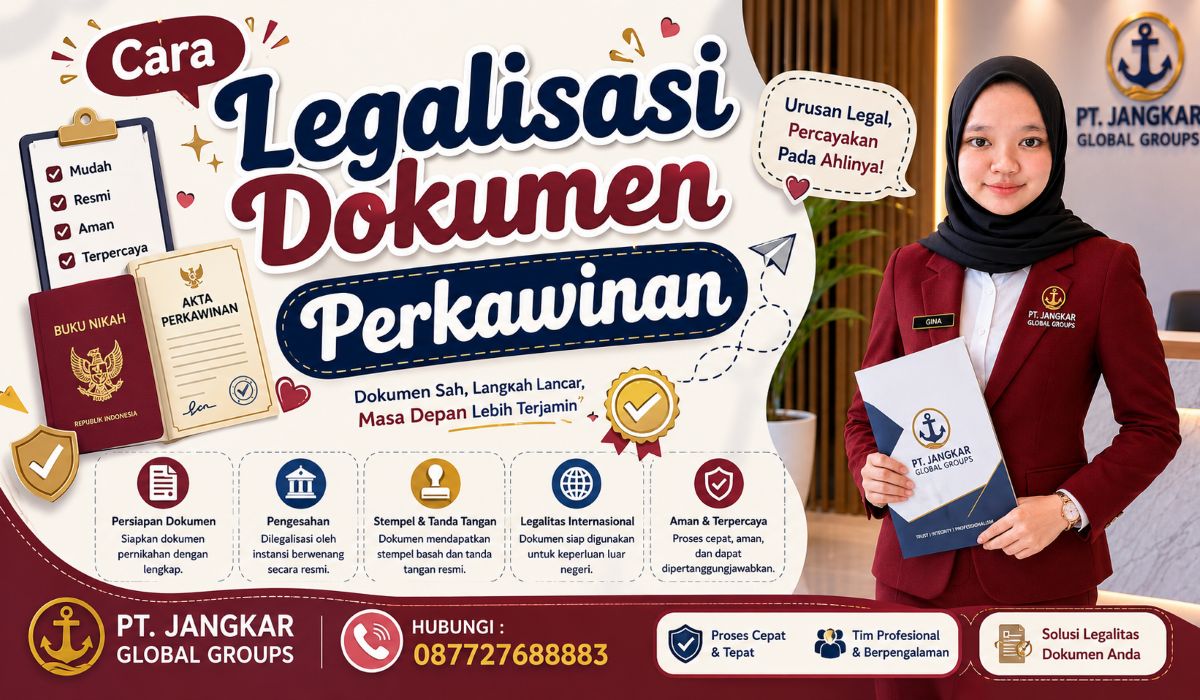 Cara Legalisasi Dokumen Perkawinan