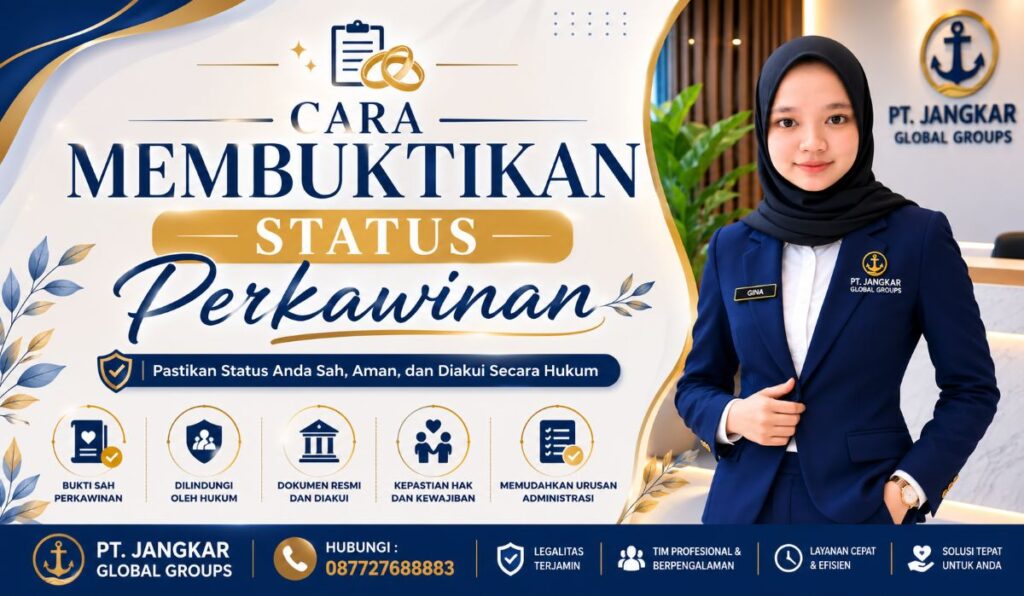 Cara Membuktikan Status Perkawinan