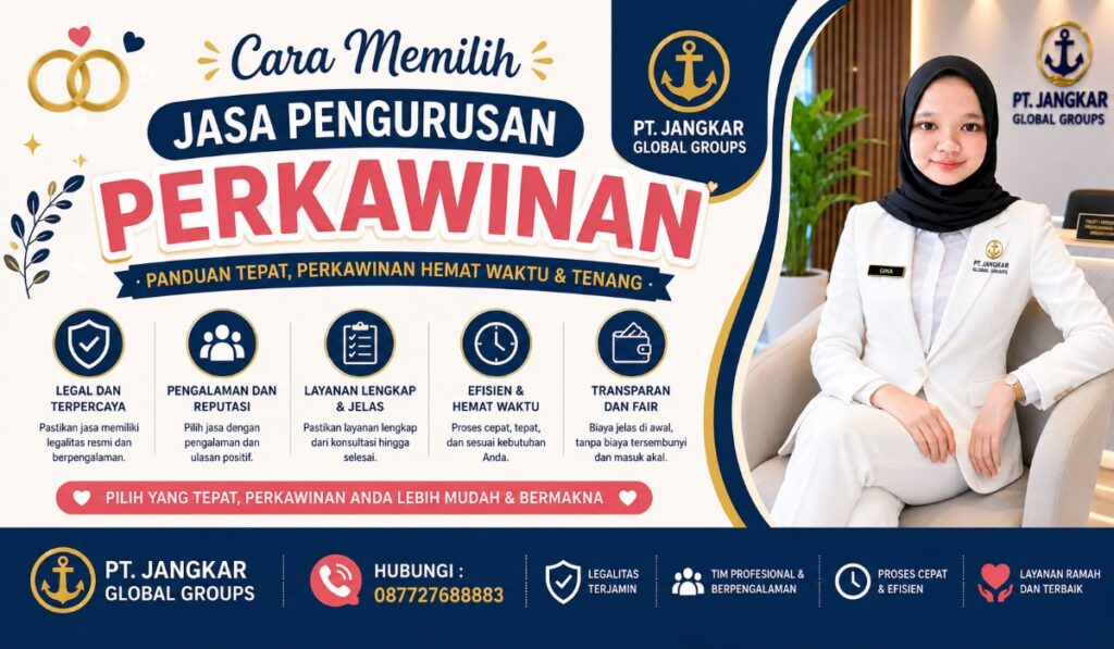 Cara Memilih Jasa Pengurusan Perkawinan