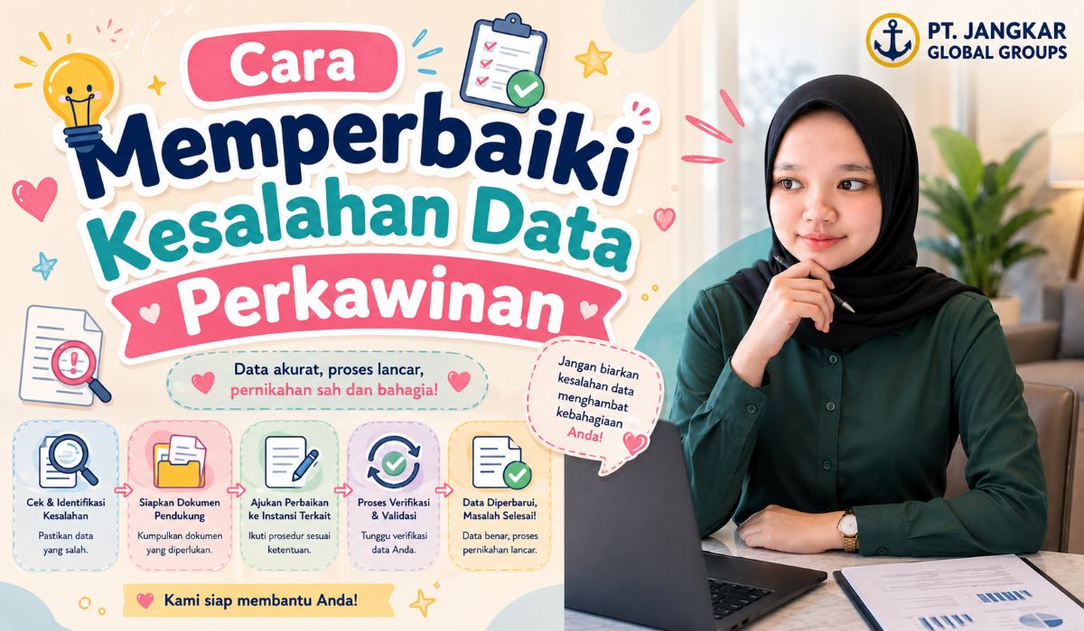 Cara Memperbaiki Kesalahan Data Perkawinan