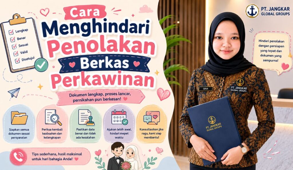 Cara Menghindari Penolakan Berkas Perkawinan