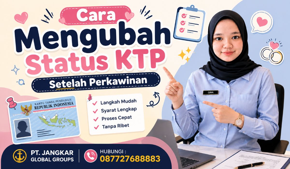 Cara Mengubah Status KTP Setelah Perkawinan