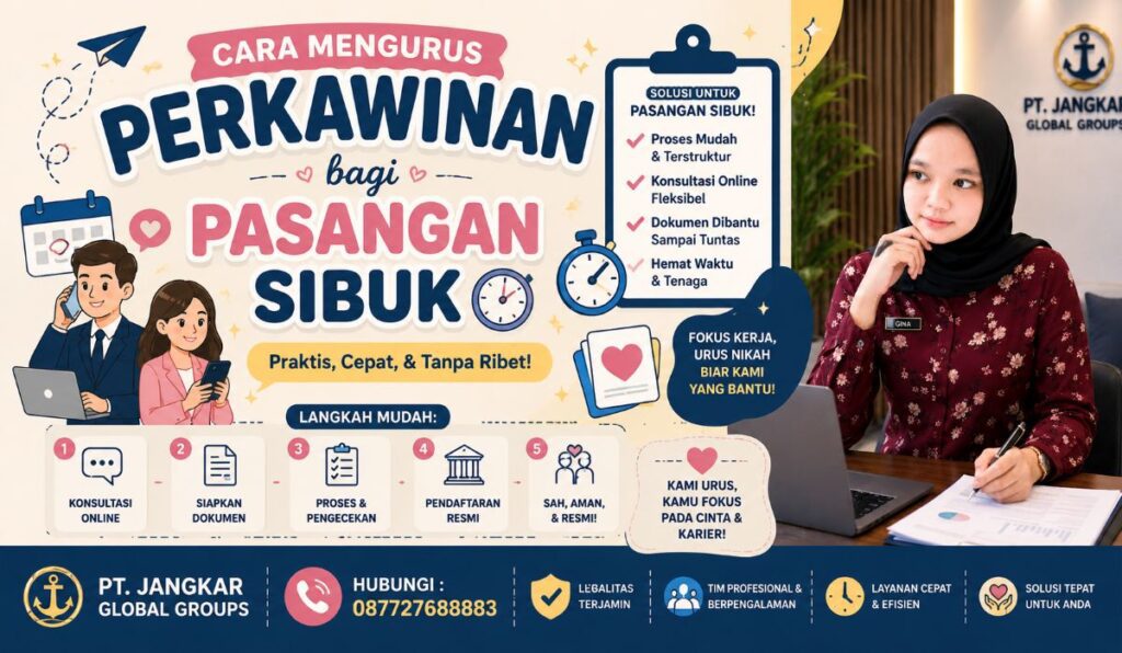 Cara Mengurus Perkawinan bagi Pasangan Sibuk