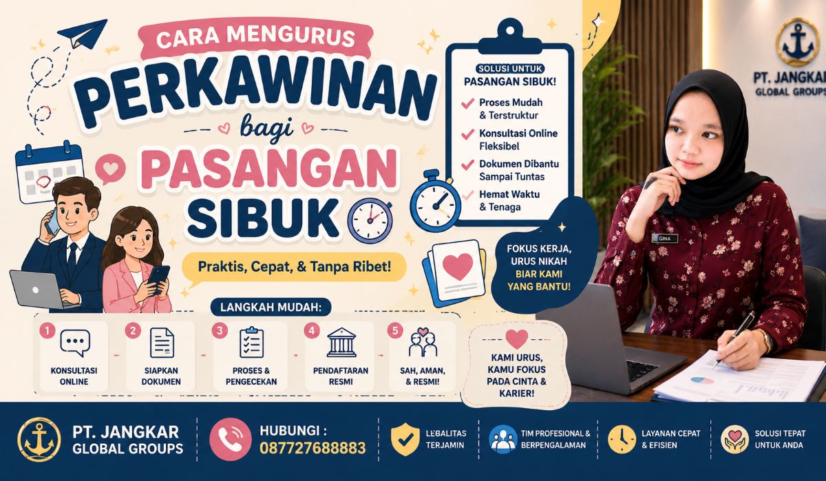 Cara Mengurus Perkawinan bagi Pasangan Sibuk