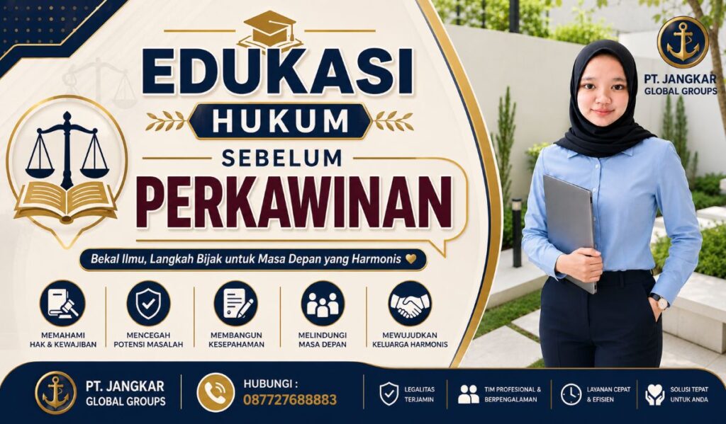 Edukasi Hukum Sebelum Perkawinan