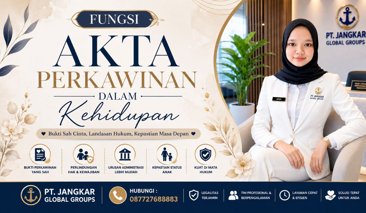 Fungsi Akta Perkawinan dalam Kehidupan