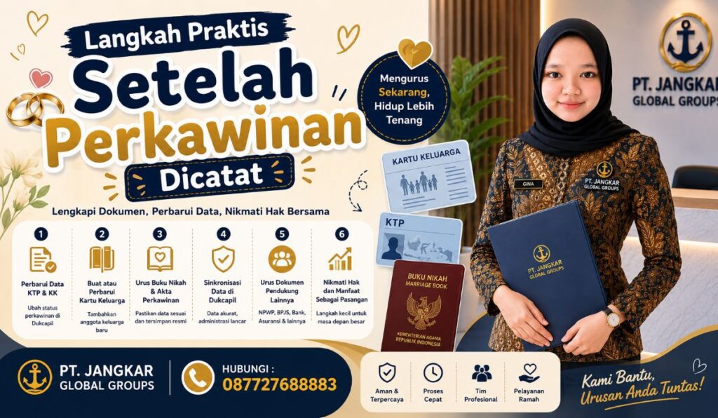 Langkah Praktis Setelah Perkawinan Dicatat