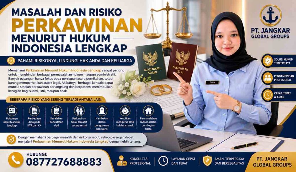 Masalah dan Risiko Perkawinan Menurut Hukum Indonesia