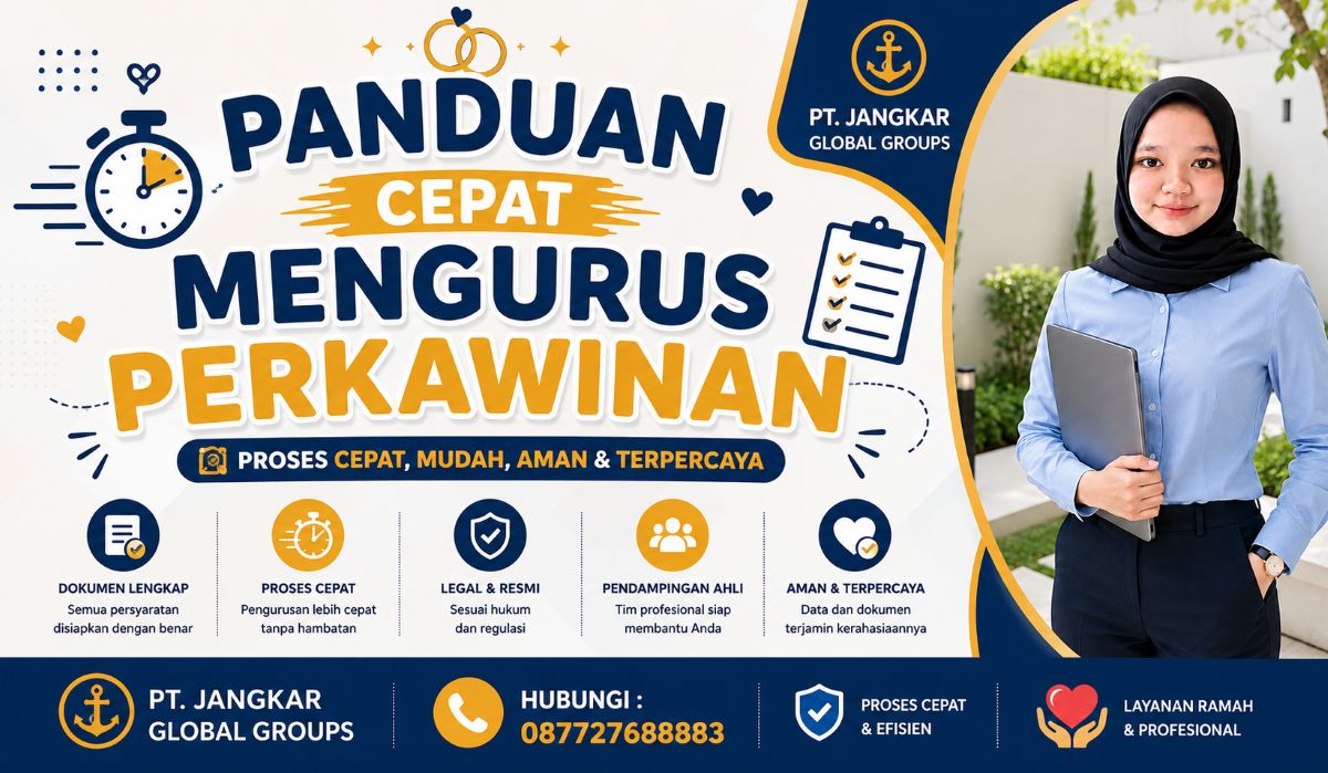 Panduan Cepat Mengurus Perkawinan