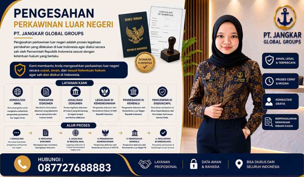 Pengesahan Perkawinan Luar Negeri