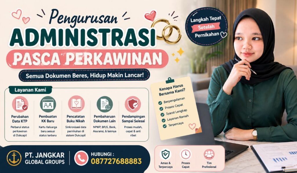 Pengurusan Administrasi Pasca Perkawinan