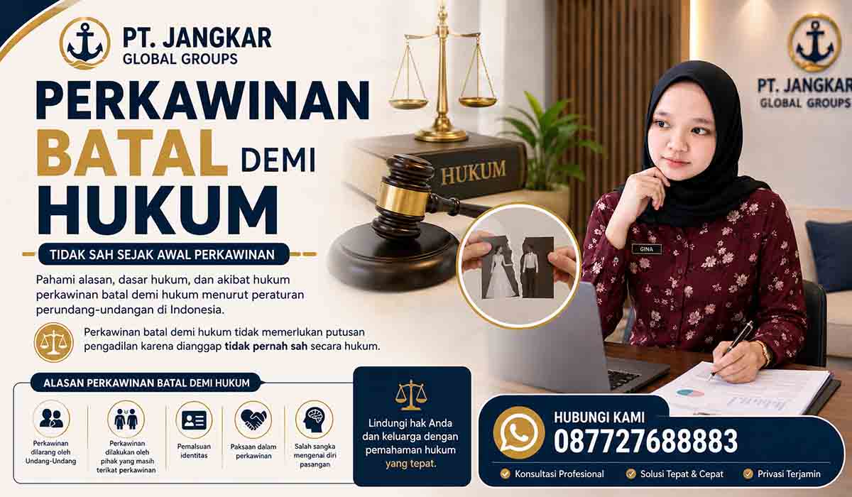 Perkawinan Batal Demi Hukum