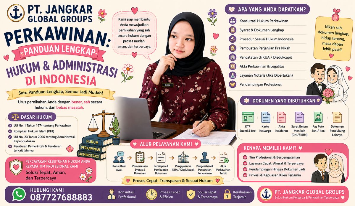 Perkawinan: Panduan Lengkap Hukum dan Administrasi di Indonesia