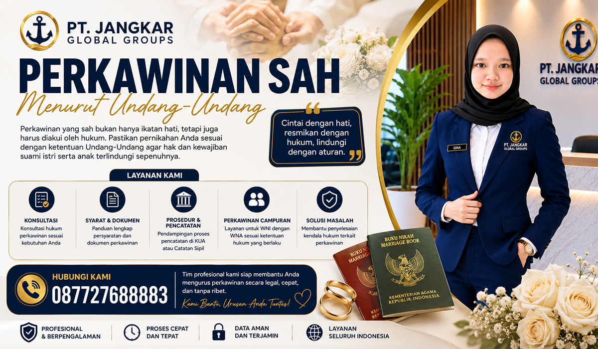 Perkawinan Sah Menurut Undang-Undang