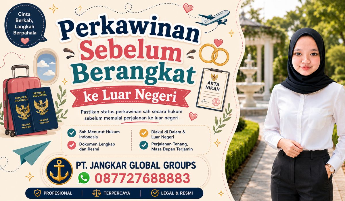 Perkawinan Sebelum Berangkat ke Luar Negeri