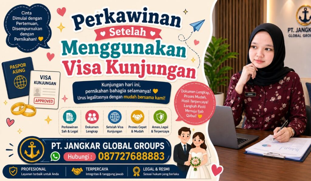 Perkawinan Setelah Menggunakan Visa Kunjungan