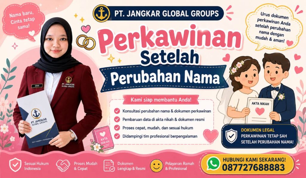 Perkawinan Setelah Perubahan Nama