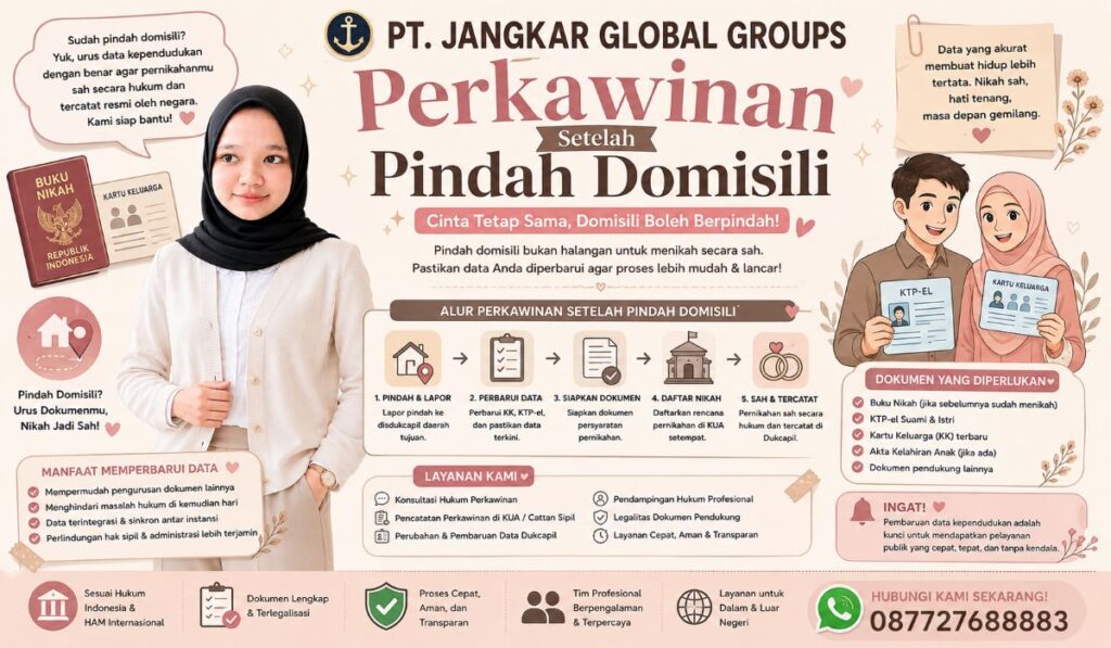 Perkawinan Setelah Pindah Domisili