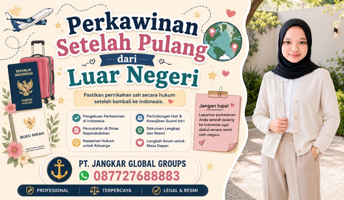 Perkawinan Setelah Pulang dari Luar Negeri