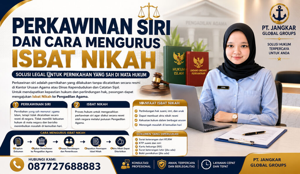 Perkawinan Siri dan Cara Mengurus Isbat Nikah