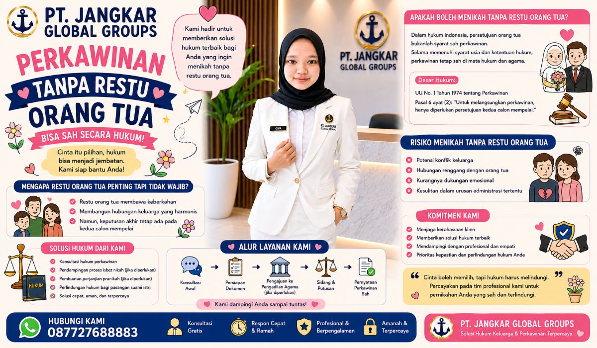 Perkawinan Tanpa Restu Orang Tua