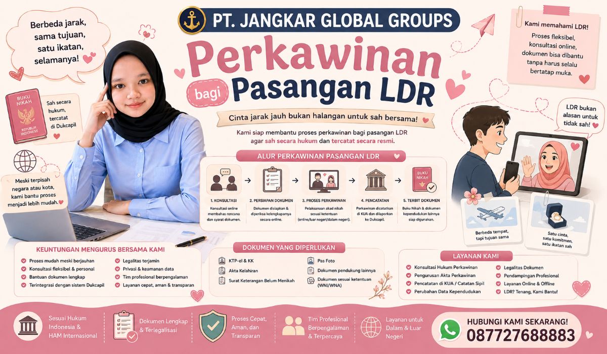 Perkawinan bagi Pasangan LDR