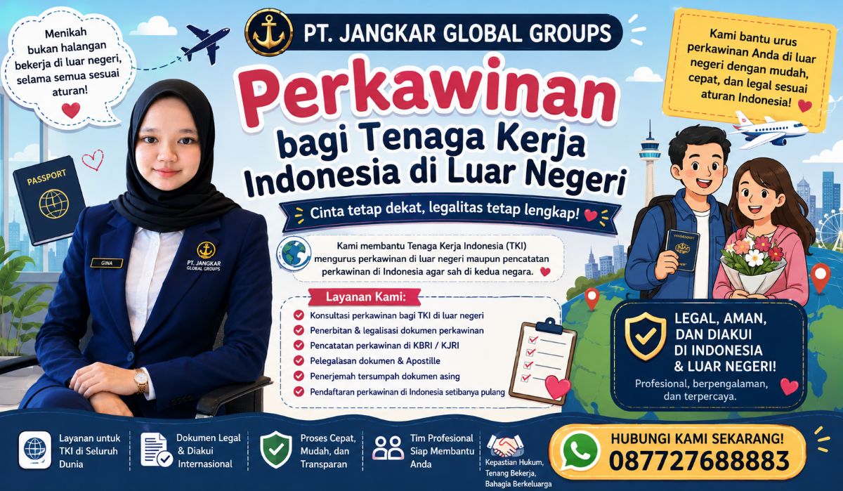 Perkawinan bagi Tenaga Kerja Indonesia di Luar Negeri