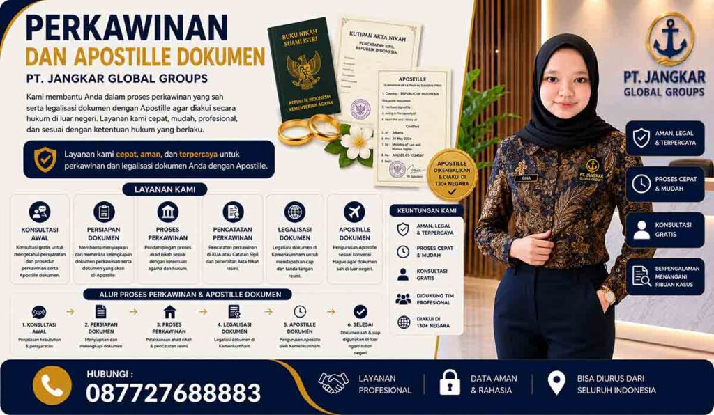 Perkawinan dan Apostille Dokumen