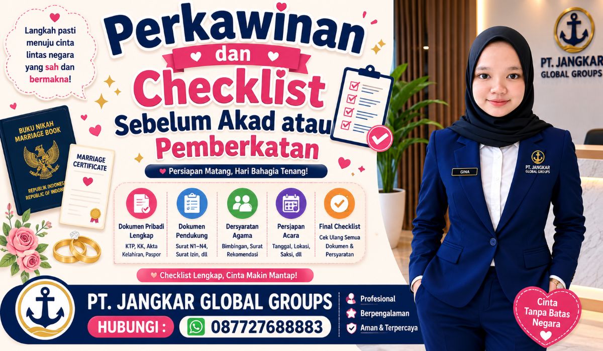 Perkawinan dan Checklist Sebelum Akad atau Pemberkatan