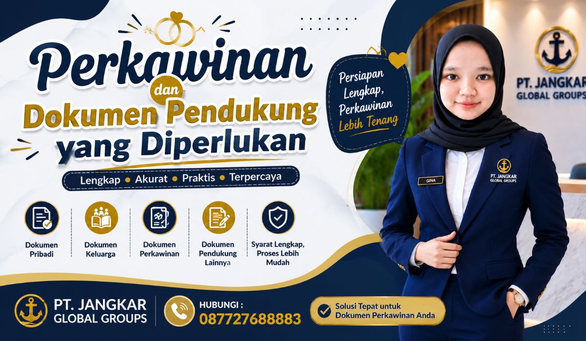 Perkawinan dan Dokumen Pendukung yang Diperlukan