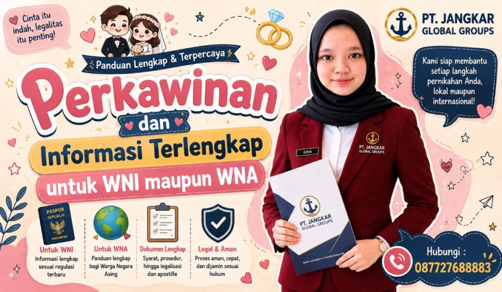 Perkawinan dan Informasi Terlengkap untuk WNI maupun WNA