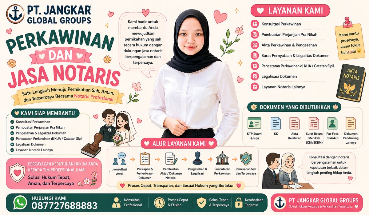 Perkawinan dan Jasa Notaris