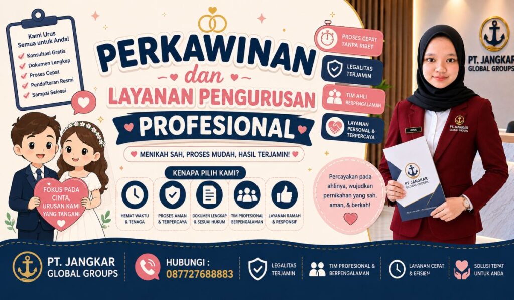 Perkawinan dan Layanan Pengurusan Profesional