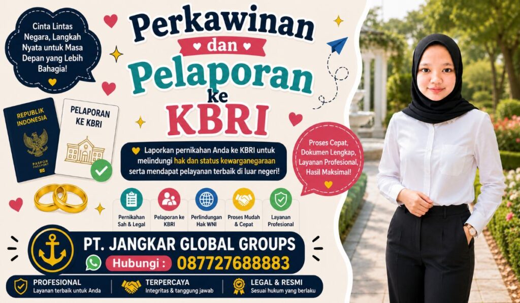 Perkawinan dan Pelaporan ke KBRI
