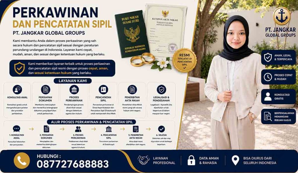 Perkawinan dan Pencatatan Sipil