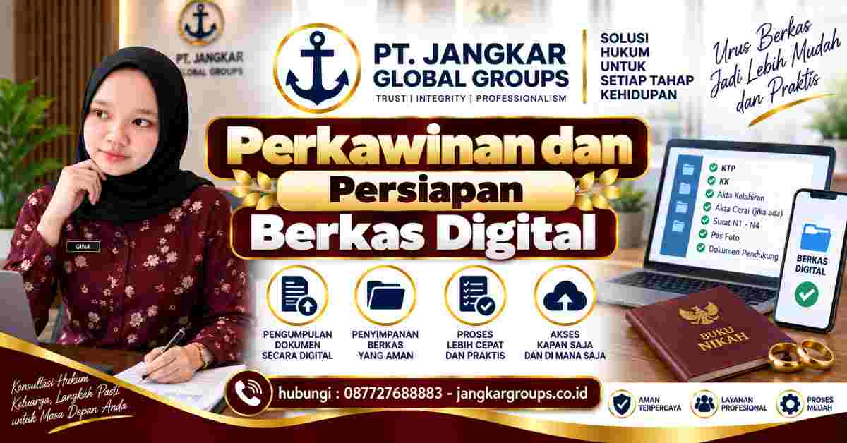 Perkawinan dan Persiapan Berkas Digital