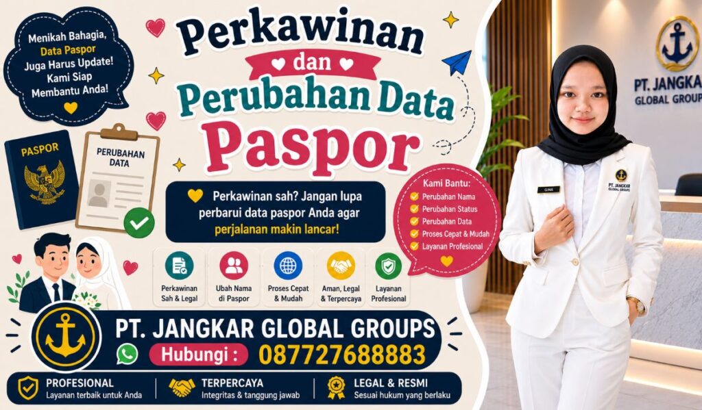 Perkawinan dan Perubahan Data Paspor