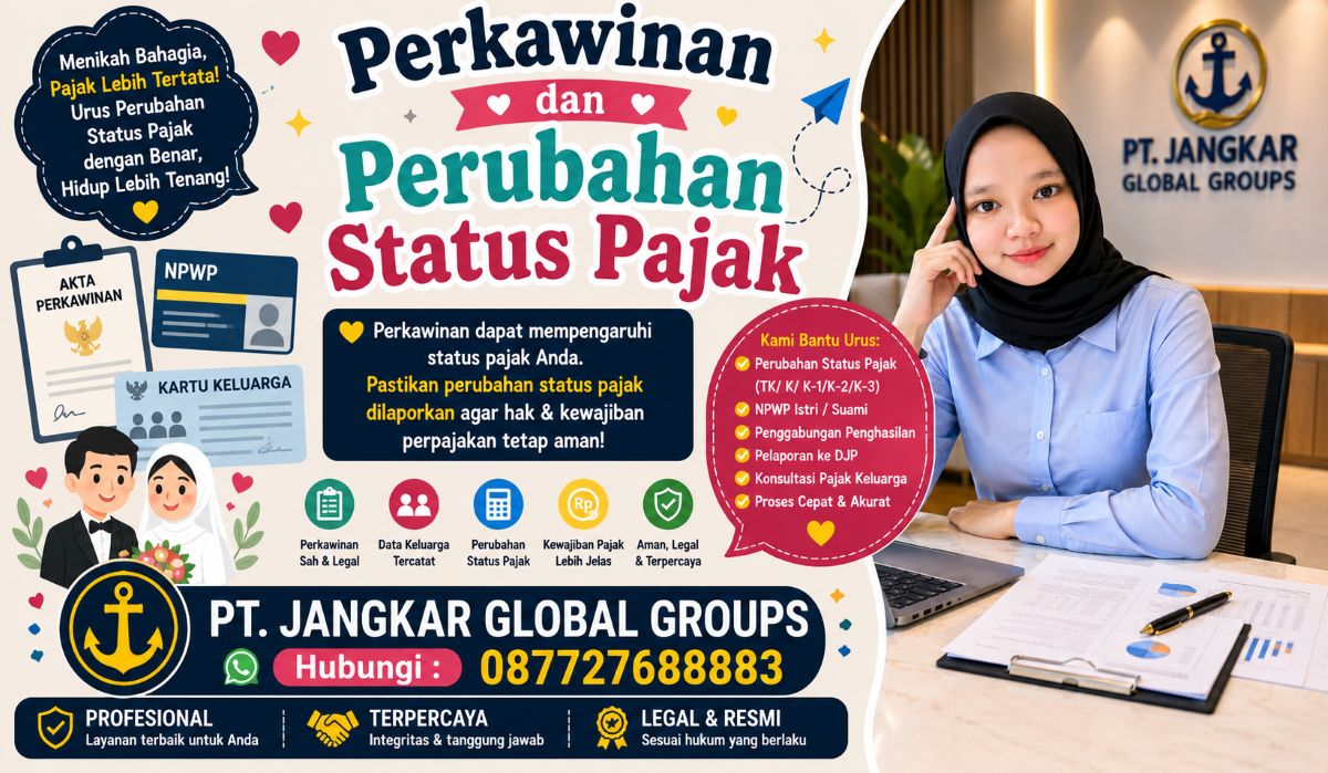 Perkawinan dan Perubahan Status Pajak