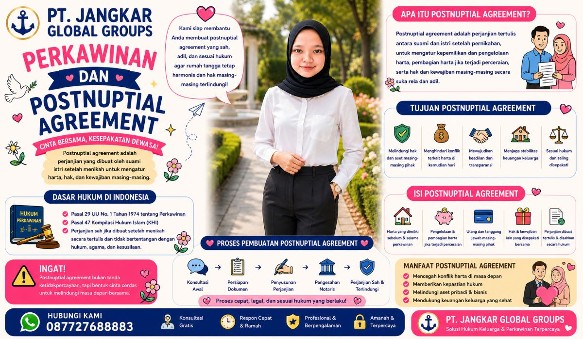 Perkawinan dan Postnuptial Agreement