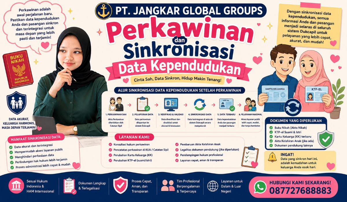 Perkawinan dan Sinkronisasi Data Kependudukan