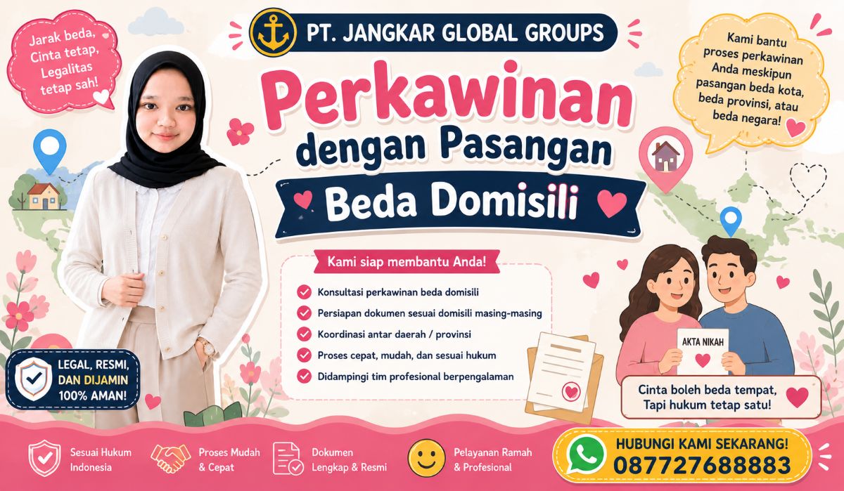 Perkawinan dengan Pasangan Beda Domisili