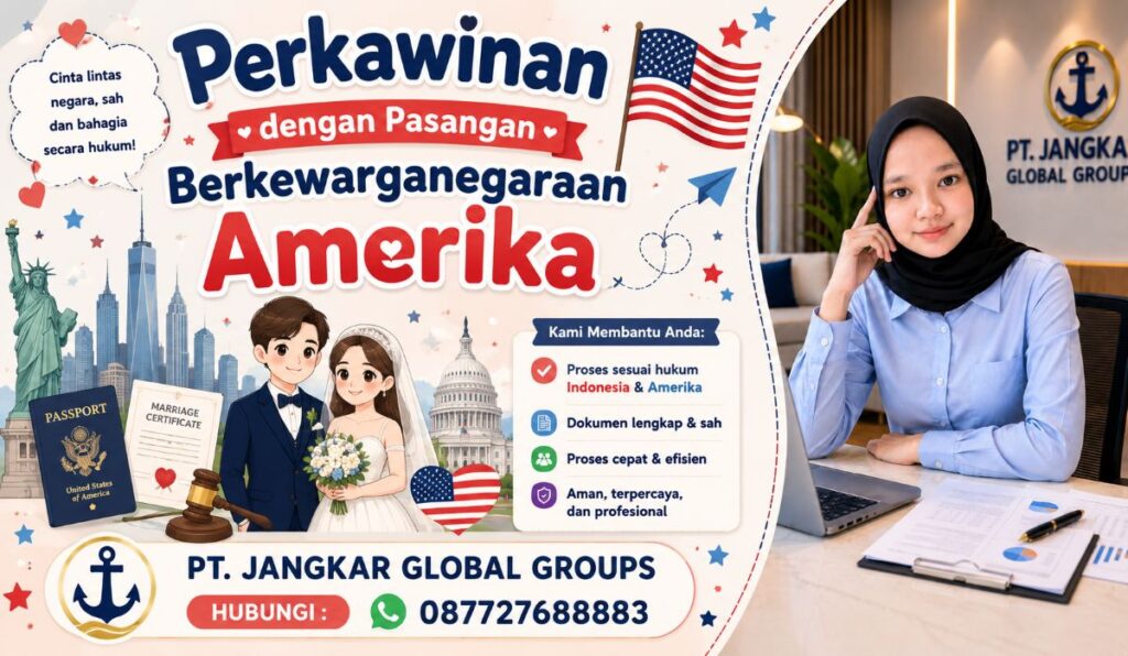 Perkawinan dengan Pasangan Berkewarganegaraan Amerika