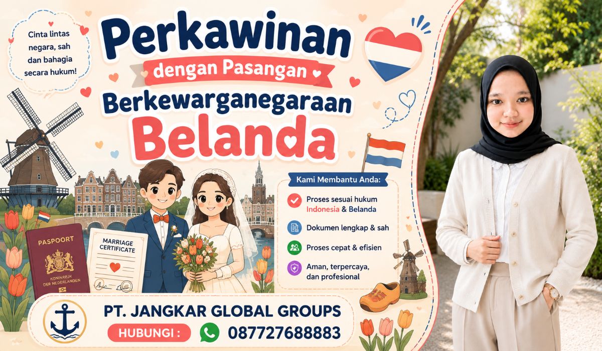 Perkawinan dengan Pasangan Berkewarganegaraan Belanda