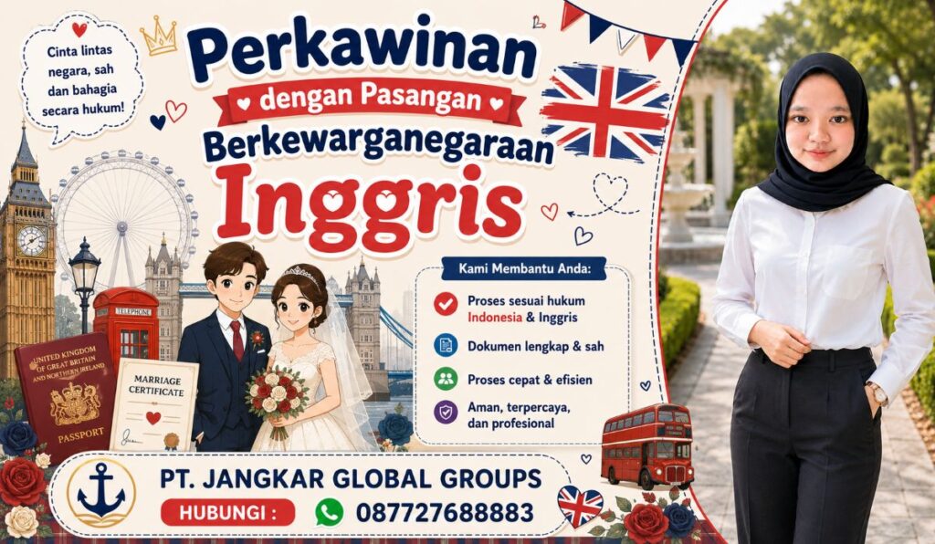 Perkawinan dengan Pasangan Berkewarganegaraan Inggris