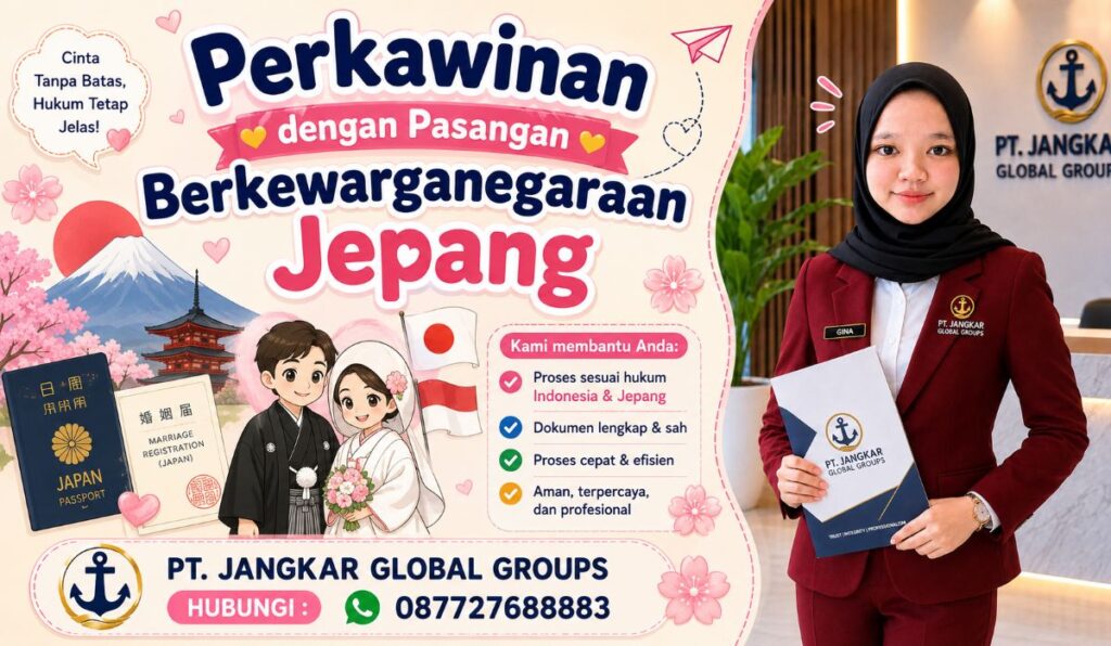 Perkawinan dengan Pasangan Berkewarganegaraan Jepang