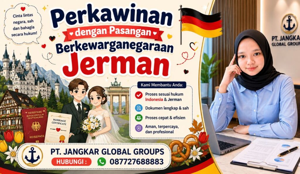 Perkawinan dengan Pasangan Berkewarganegaraan Jerman