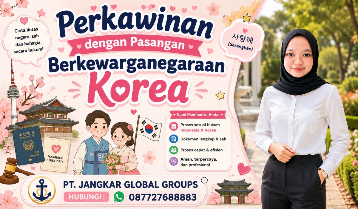 Perkawinan dengan Pasangan Berkewarganegaraan Korea