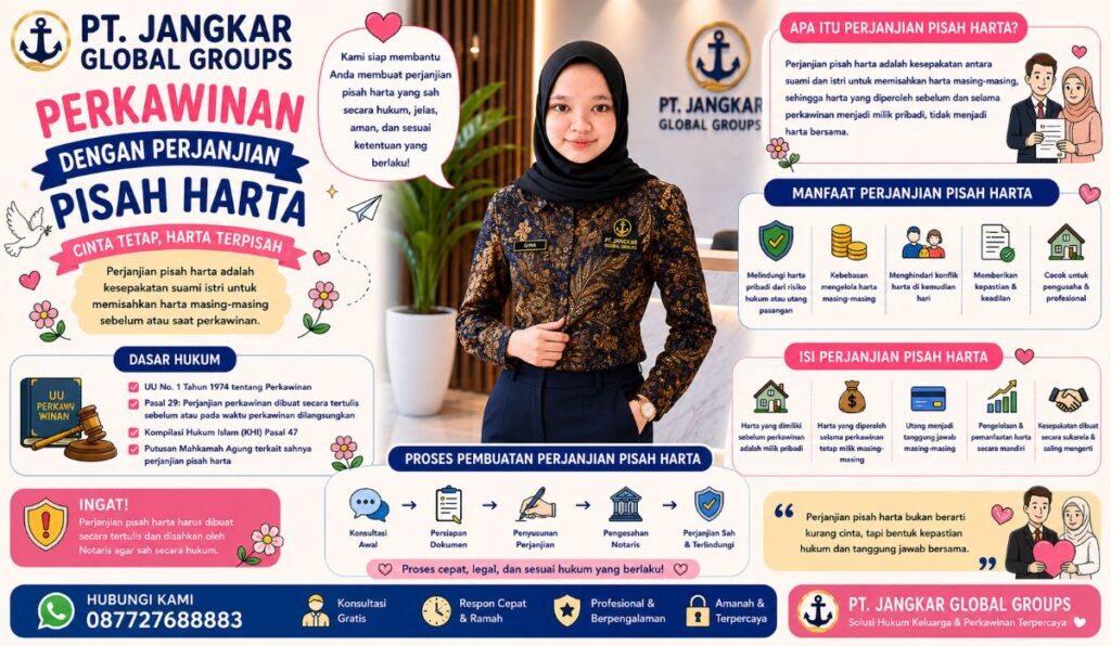 Perkawinan dengan Perjanjian Pisah Harta