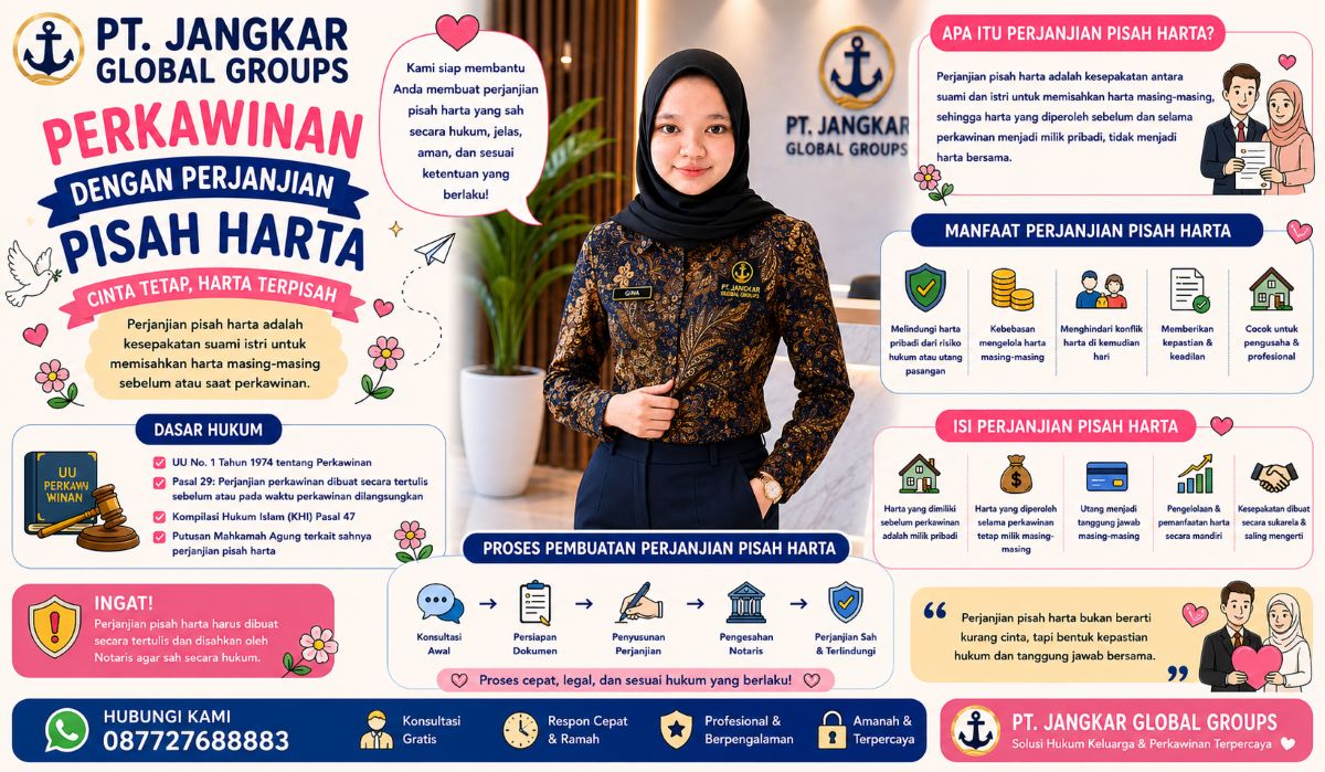 Perkawinan dengan Perjanjian Pisah Harta